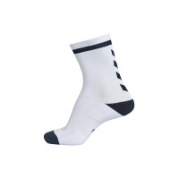 Elite Indoor Sock Low Håndballsokk (White/Black)
