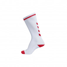 Elite Indoor Sock High Håndballsokk (White/True Red)