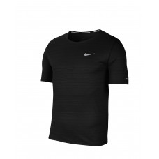 Nike Dri-Fit Miler Top SS Trenings T-Shirt Herre (Black)