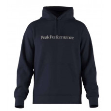 Peak Performance Big Logo Hood Herre (Blue Shadow)
