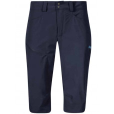 Bergans Vandre Light Softshell Long Shorts Dame (Navy Blue)