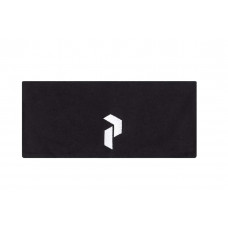 Peak Performance Logo Soft Headband (Black)