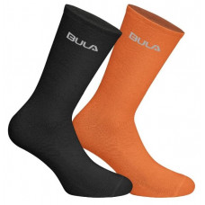 Bula 2pk Basic Wool Sock Junior (Orange)