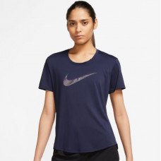 Nike Dri-Fit Swoosh Short Sleeve Dame (Purple In)