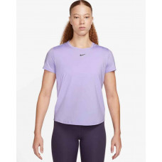 Nike One Classic Df SS Top Dame (Lilac Blo)