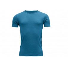 Devold Breeze Merino 150 T-Shirt Herre (Blue Melange)