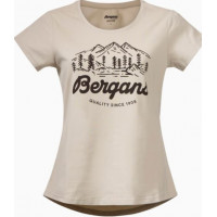 Bergans Classic V2 W Tee Dame (Chalk Sand)