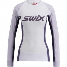 Swix RaceX Classic Long Sleeve Dame (Bright White/ Dusty purple)