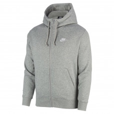 Nike Sportswear Club Fleece Full-Zip Hoodie Herre (Dk Grey)