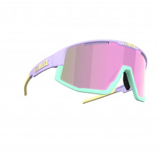 Bliz Fusion Pastel Purple Frame With Pink Multi Lens Sportsbrille