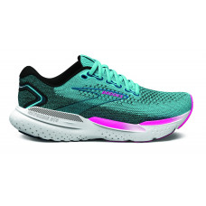 Brooks Glycerin GTS 21 Løpesko Dame Moroccan Blue Aqua Pink