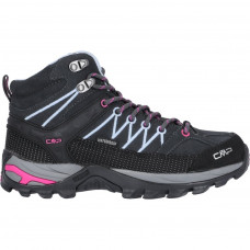 Cmp Rigel Mid WP Trekking Boot Dame Titanio Sky