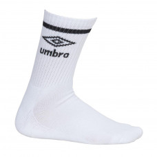 Umbro Core Tennis Socks 3 pk (White)