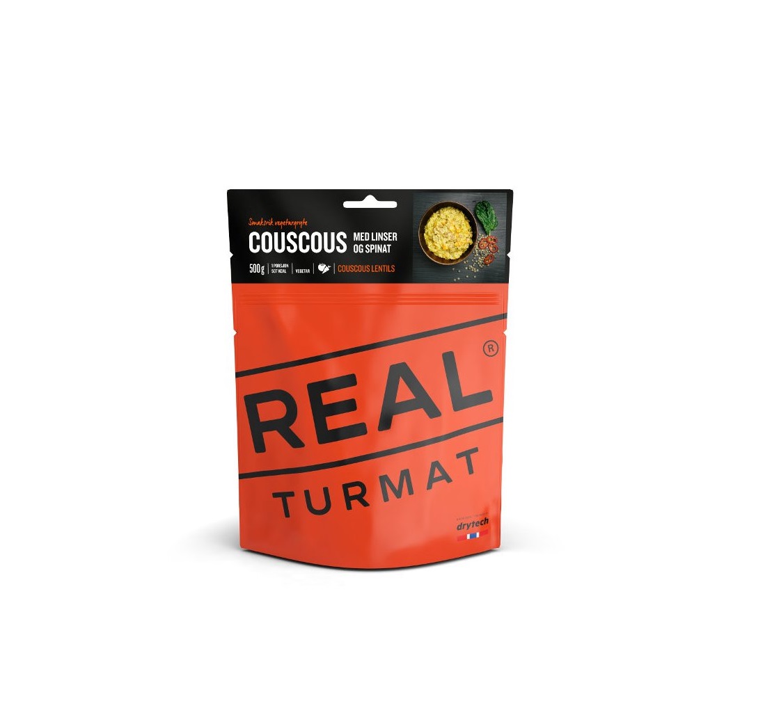 Real Turmat Couscous m/Linser og Spinat
