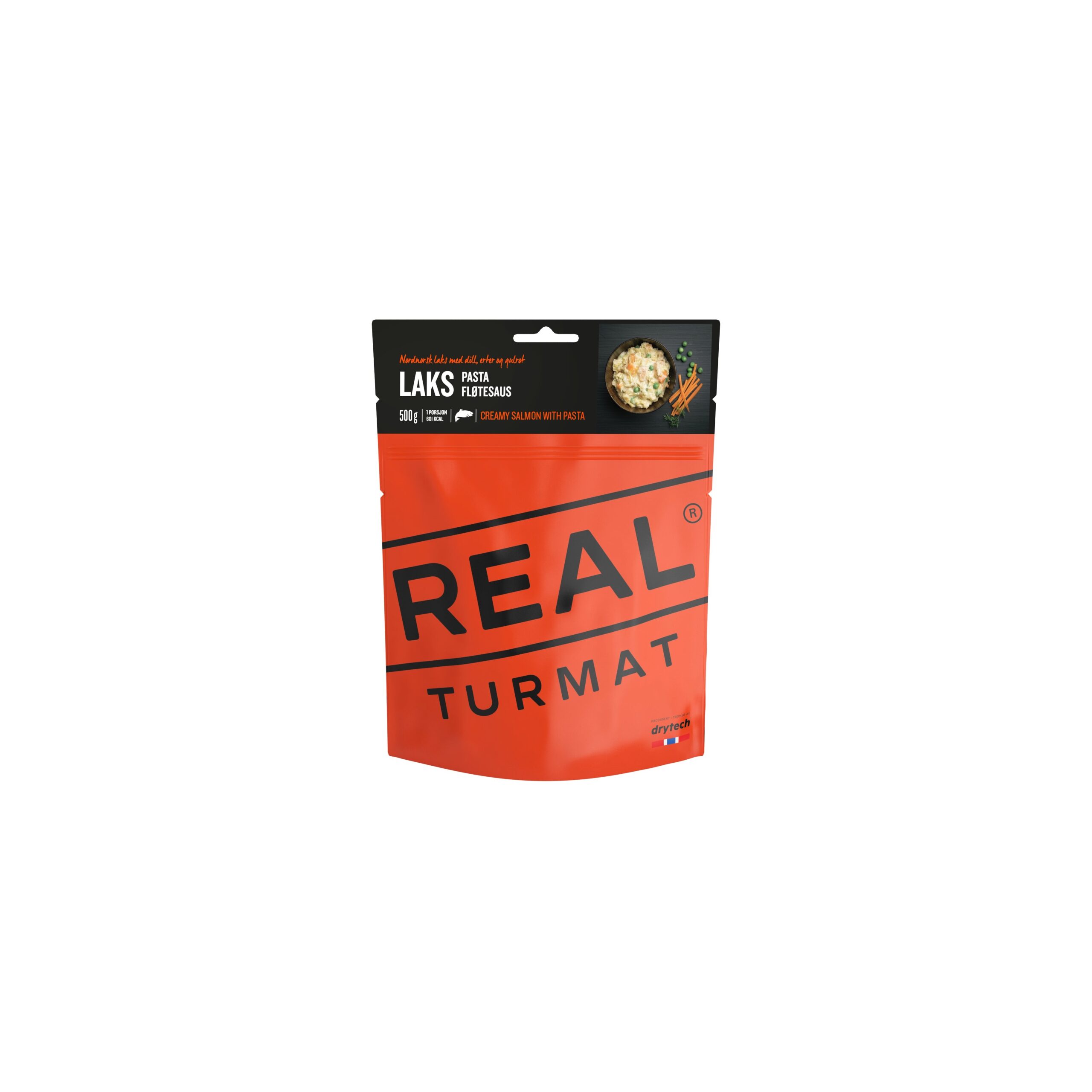 Real Turmat Laks m/Pasta og Fløtesaus