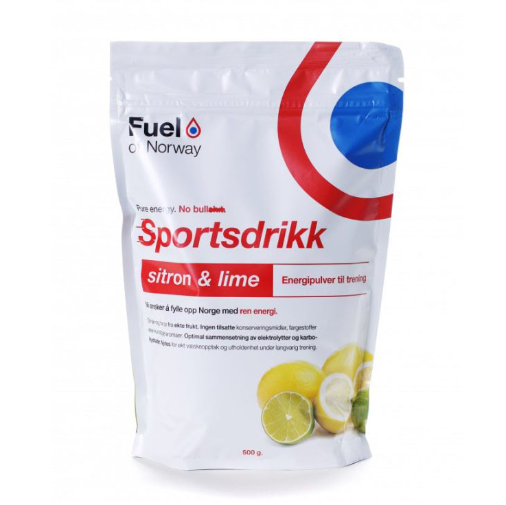 Sportsdrikke 0.5kg sitron/lime