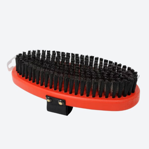 T179O Brush Oval. Steel