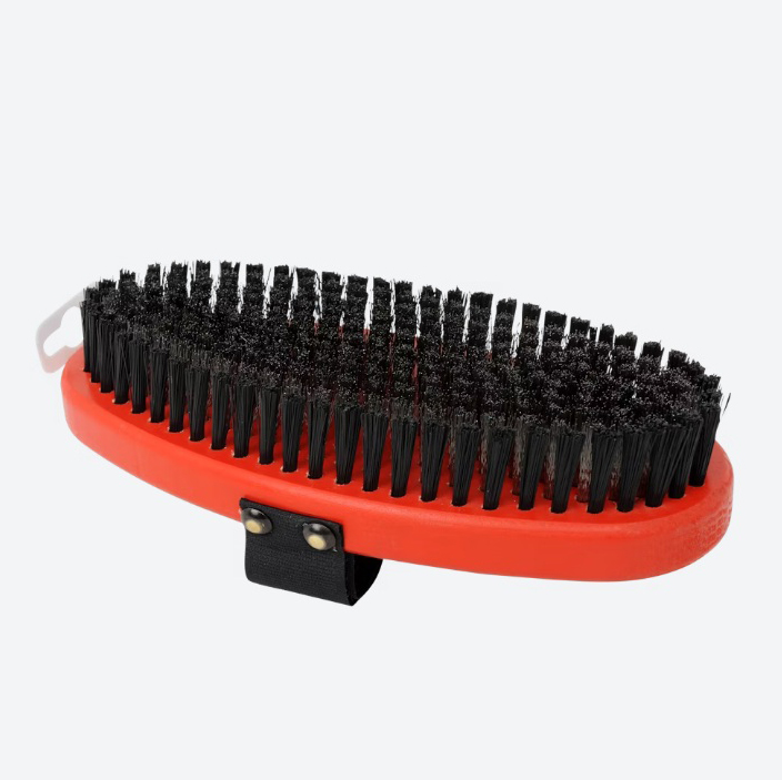 T179O Brush Oval. Steel