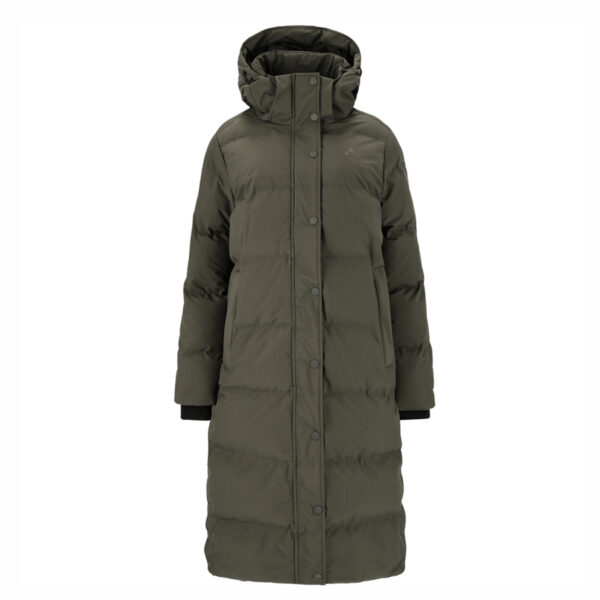 Adalee Long Puffer Jacket Dame