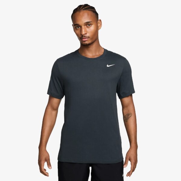 M Nk Df Tee Crew Solid Herre