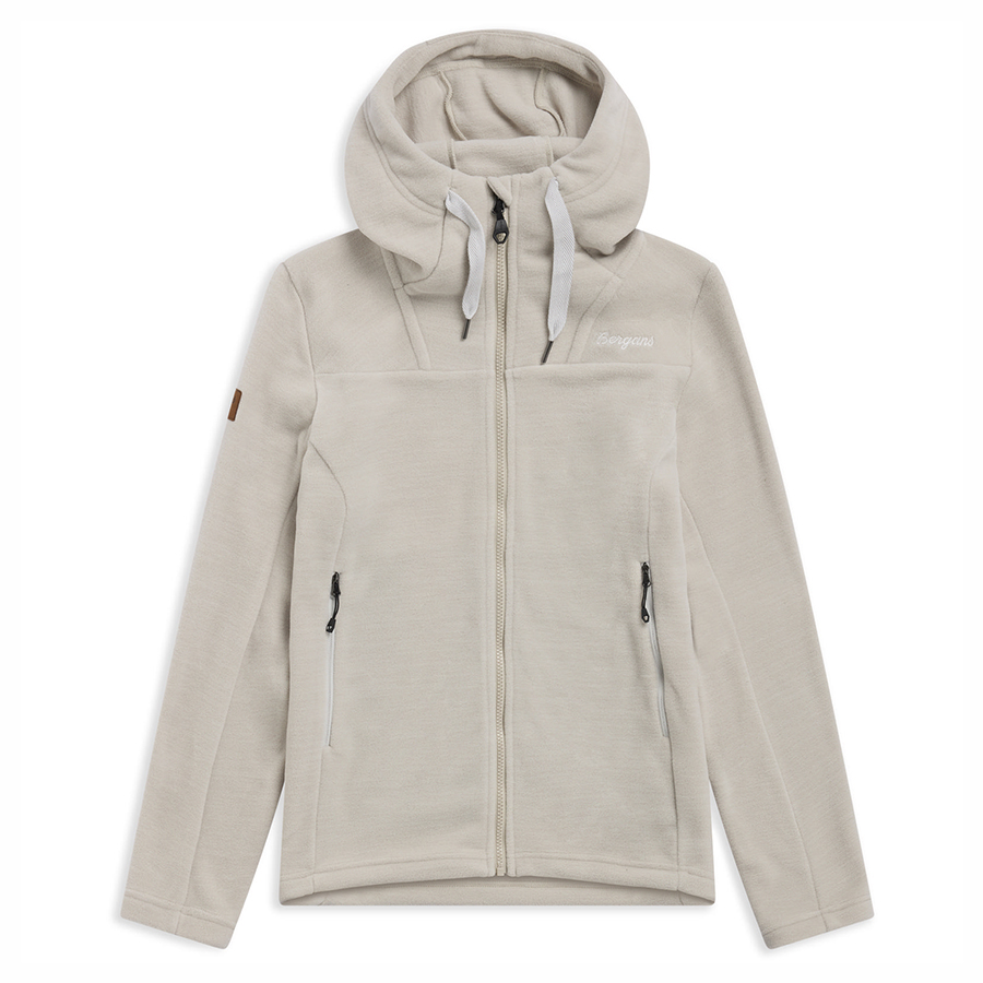 Hareid Fleecejakke Hood Dame