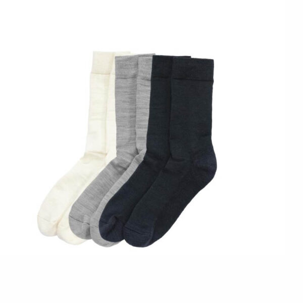 Daily Merino Medium Sock 3pk Ullsokker