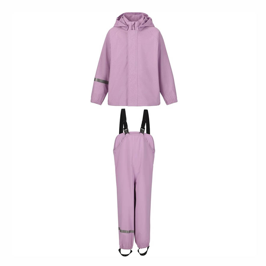 Roze Printed Pu Set Barn/Junior