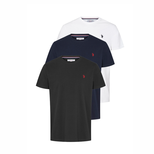 Arjun 3pk T-Shirt Herre